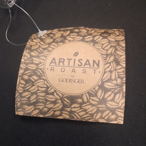 Godinger Artisan Roast Double-Wall Cappucino  Thermo-Glass Cups ~ Set of 2 ~ New - Picture 9 of 11